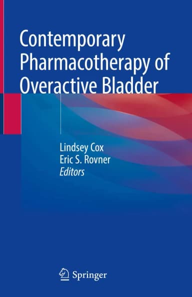 Image of - Contemporary Pharmacotherapy Of Overactive Bladder | Hardcover
