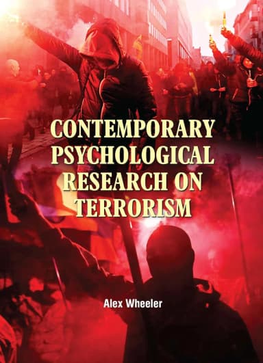 Image of - Contemporary Psychological Research On Terrorism | Hardcover