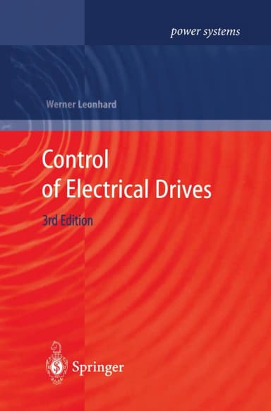 Image of - Control of Electrical Drives | Third Edition | Paperback