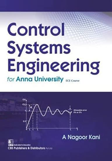 Image of - Control Systems Engineering For Anna University Ece Course | Paperback