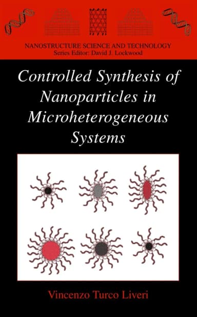 Image of - Controlled Synthesis of Nanoparticles in Microheterogeneous Systems | Hardcover