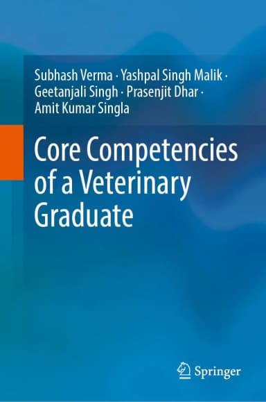 Image of - Core Competencies Of A Veterinary Graduate | Hardcover
