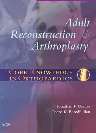 Image of - Core Knowledge In Orthopaedics Adult Reconstruction And Arthroplasty | Hardcover