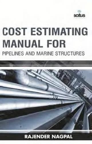Image of - Cost Estimating Manual for Pipelines and Marine Structures | Hardcover