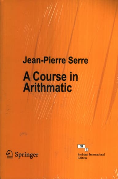 Image of - A Course in Arithmatic | Paperback