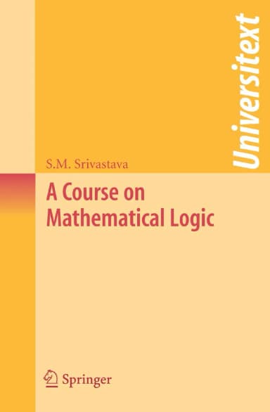 Image of - A Course on Mathematical Logic | Paperback