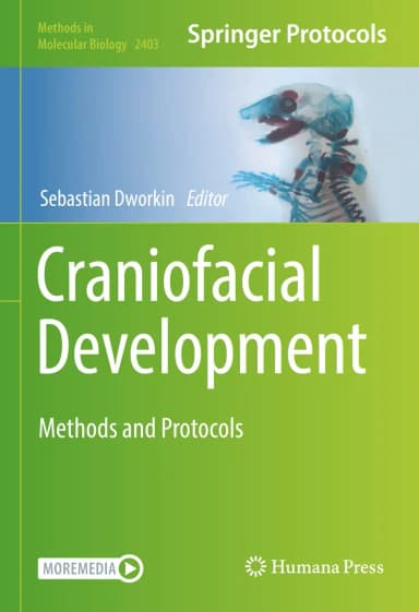 Image of - Craniofacial Development Methods And Protocols | Hardcover