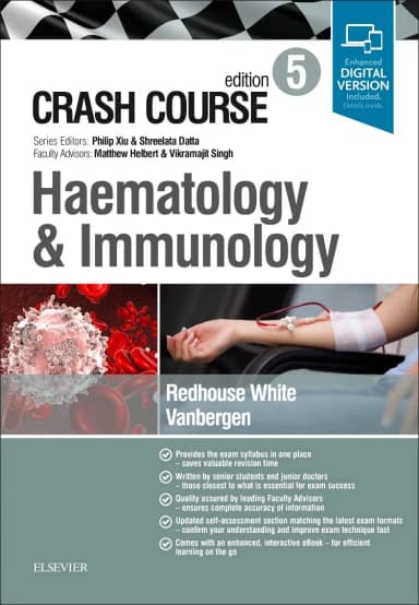 Image of - Crash Course Haematology and Immunology | 5th Edition | Paperback