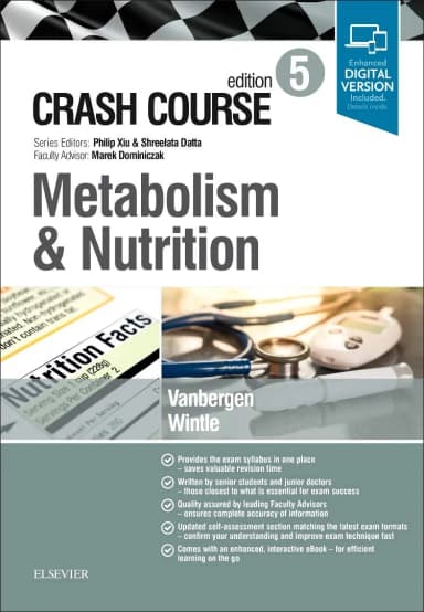Image of - Crash Course Metabolism and Nutrition | 5th Edition | Paperback