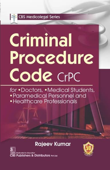 Image of - Criminal Procedure Code CrPC CBS Medicolegal Series | Paperback