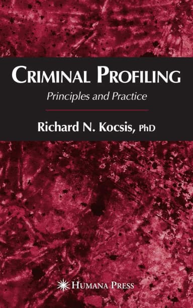 Image of - Criminal Profiling Principles and Practice | Hardcover