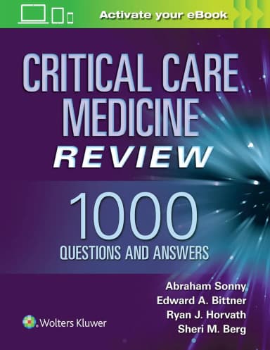 Image of - Critical Care Medicine Review 1000 Questions and Answers | Paperback