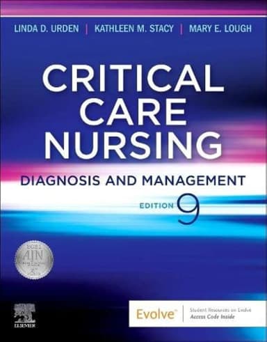 Image of - Critical Care Nursing Diagnosis And Management 9e | Paperback