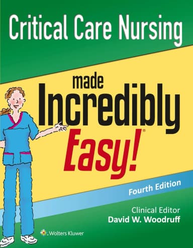 Image of - Critical Care Nursing Made Incredibly Easy | 4th Edition | Paperback