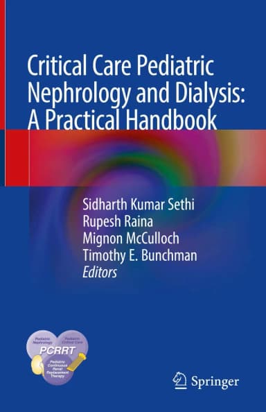 Image of - Critical Care Pediatric Nephrology and Dialysis A Practical Handbook | Hardcover