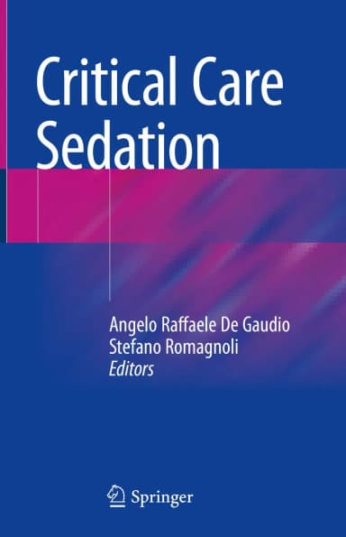 Image of - Critical Care Sedation | Hardcover