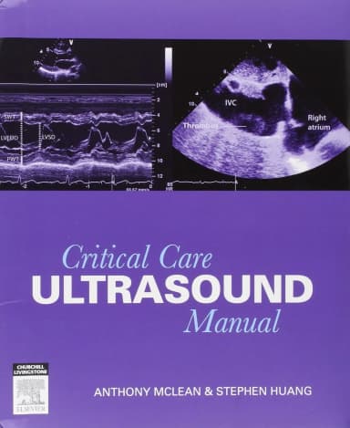 Image of - Critical Care Ultrasound Manual | Paperback