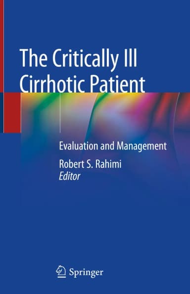 Image of - The Critically Iii Cirrhotic Pateint | Hardcover