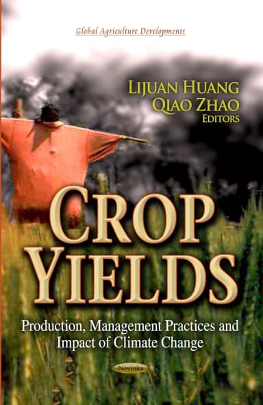 Image of - Crop Yields Production | Management Practices and Impact of Climate Change | Paperback