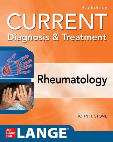 Image of - Current Diagnosis And Treatment In Rheumatology 4th Edition | Paperback