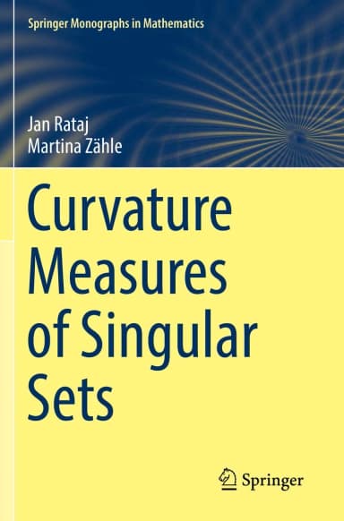 Image of - Curvature Measures Of Singular Sets | Paperback