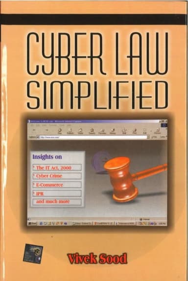 Image of - Cyber Law Simplified | Hardcover