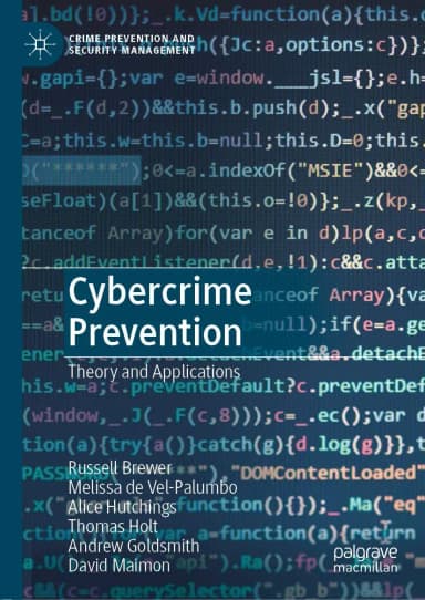 Image of - Cybercrime Prevention Theory And Applications | Hardcover