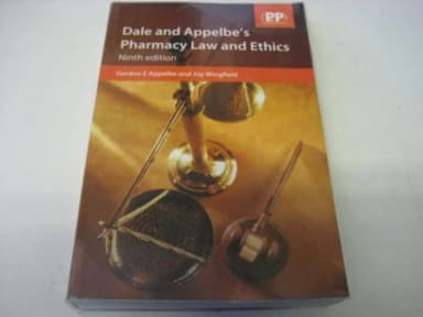 Image of - Dale and Appelbe's Pharmacy Law and Ethics | 9e | Paperback