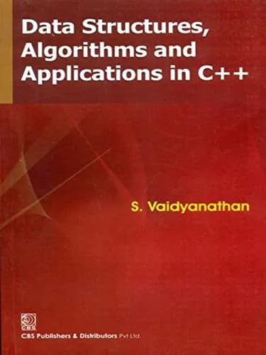Image of - Data Structures Algorithms and Applications In C++