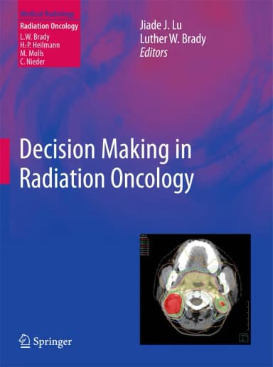 Image of - Decision Making in Radiation Oncology | Volume 1 | Hardcover