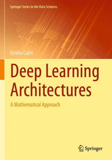 Image of - Deep Learning Architectures A Mathematical Approach | Paperback