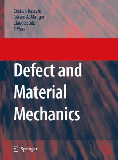 Image of - Defect and Material Mechanics | Hardcover