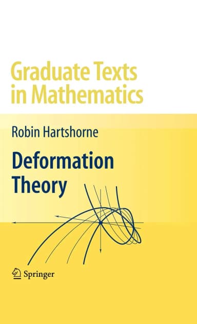 Image of - Deformation Theory | Hardcover