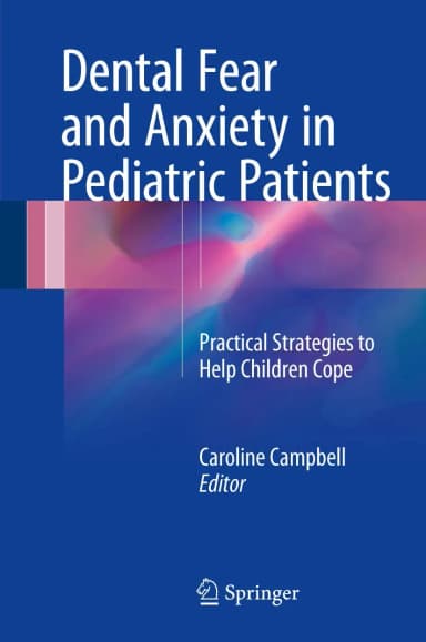 Image of - Dental Fear and Anxiety in Pediatric Patients | Hardcover