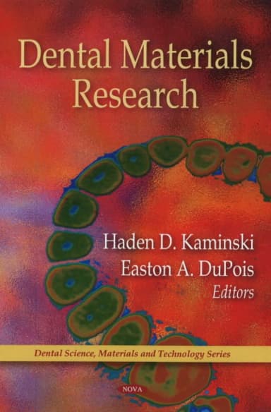 Image of - Dental Materials Research | Hardcover