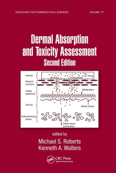 Image of - Dermal Absorption and Toxicity Assessment | 2nd Edition | Hardcover
