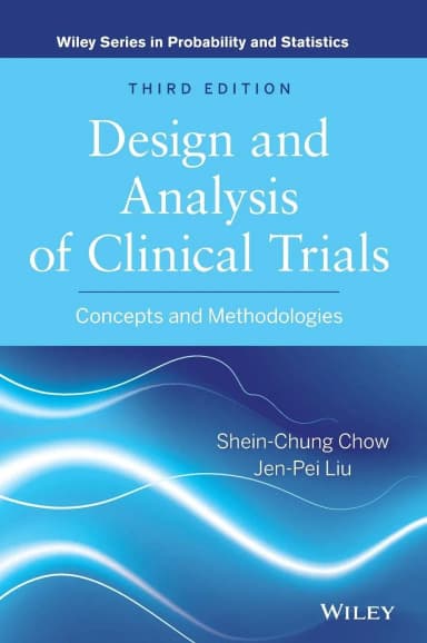 Image of - Design and Analysis of Clinical Trials Concepts and Methodologies | Third Edition | Hardcover