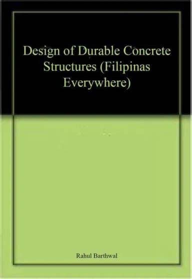 Image of - Design of Durable Concrete Structures | Hardcover
