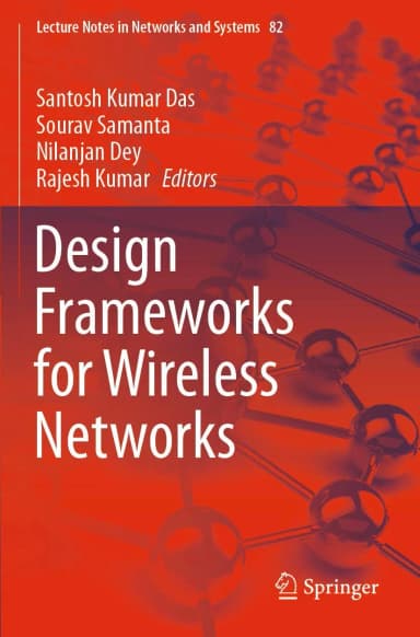 Image of - Design Frameworks For Wireless Networks | Paperback
