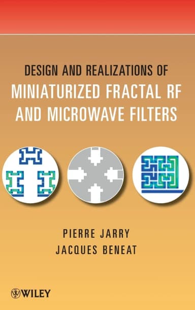 Image of - Design and Realizations of Miniaturized Fractal RF and Microwave Filters | Hardcover