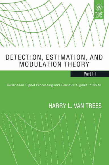 Image of - Detection | Estimation | and Modulation Theory | Part III