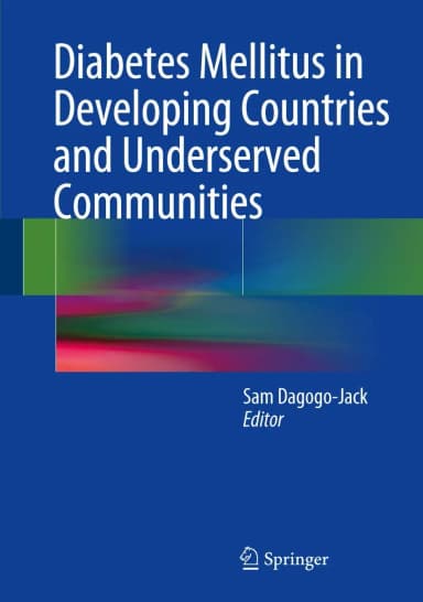 Image of - Diabetes Mellitus in Developing Countries and Underserved Communities | Hardcover