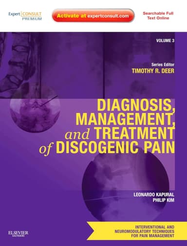 Image of - Diagnosis | Management and Treatment of Discogenic Pain | Volume 3 | Hardcover