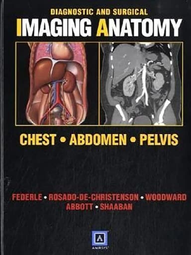 Image of - Diagnostic and Surgical Imaging Anatomy Chest | Abdomen | Pelvis | Hardcover