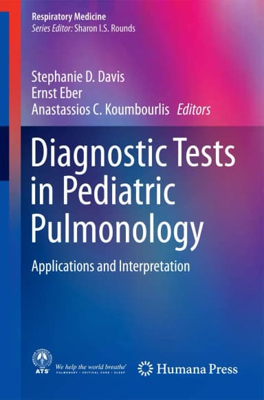 Image of - Diagnostic Tests in Pediatric Pulmonology | Hardcover