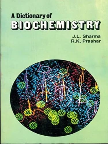 Image of - Dictionary of Biochemistry | Hardcover