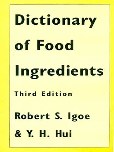 Image of - Dictionary of Food Ingredients | Third Edition | Hardcover