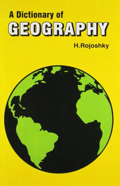 Image of - A Dictionary of Geography | Hardcover