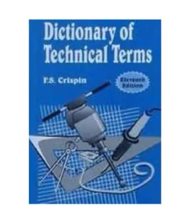 Image of - Dictionary of Technical Terms | 11e | Paperback