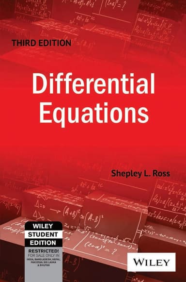 Image of - Differential Equations | Third Edition | Paperback